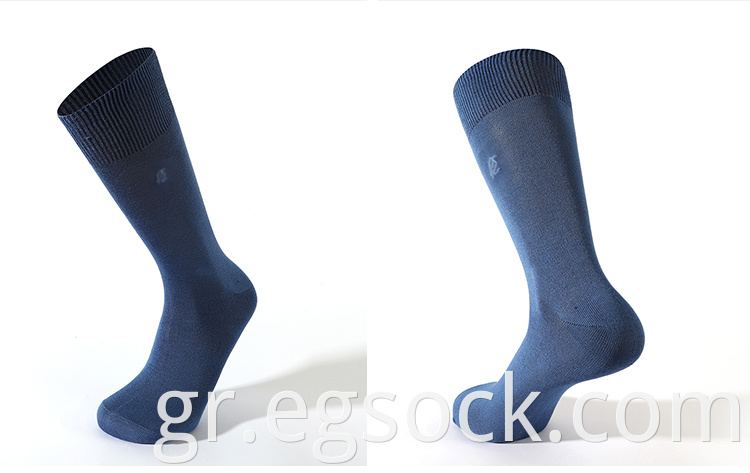 Item Name Manufacturer soft custom embroidery logo designs premium solid color formal bamboo socks women men Model Number EGK2002 Material 77%RAYON FROM BAMBOO,21%POLYESTER,1%SPANDEX,1%OTHER FIBER(EXCLUSIVE OF ELASTIC) Needle 168ND Size One size Weight 60g Gender Unisex Season Four seasons Toe linking Rosso Packaging Customization Service Accept customized design Details Images